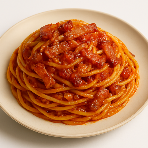 Spaghetti Amatriciana 