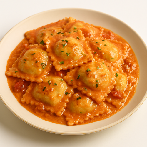 Regular Ravioli With Meat Filling 